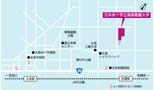 北見周辺図